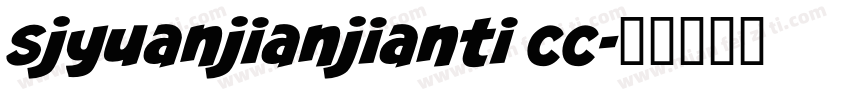 sjyuanjianjianti cc字体转换